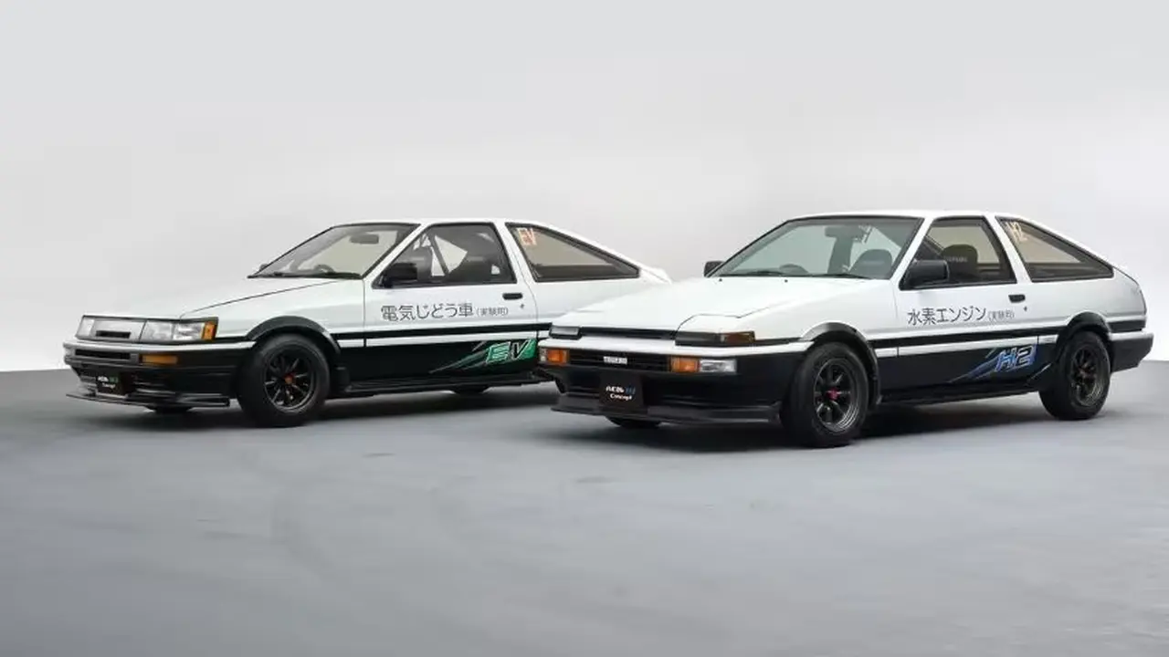 Toyota Sprinter Trueno AE86 Hachiroku Disulap Jadi Mobil Listrik