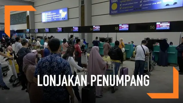Menjelang berakhirnya liburan panjang hari raya idul fitri, jumlah penumpang di bandara Soekarno Hatta meningkat signifikan. Jumlah lonjakannya capai lebih dari 10 persen.