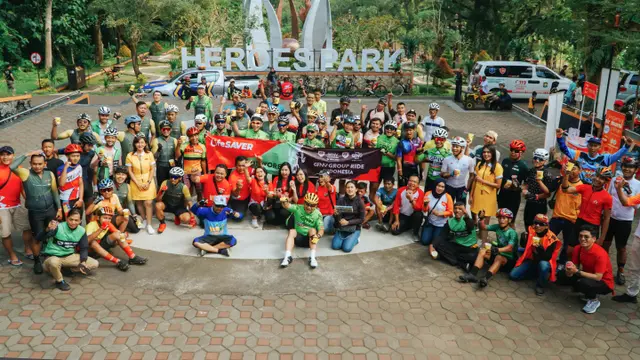 Group Ride ke-7 GFNY Bali-IFG Life Jelajahi Desa Wisata dan Pegunungan