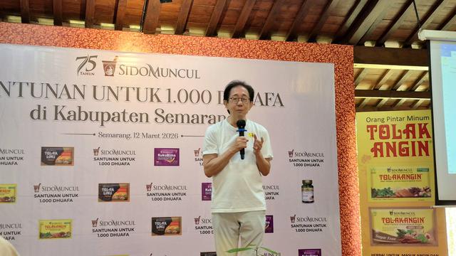 Direktur Sido Muncul Dr. (H.C.) Irwan Hidayat. (Liputan6.com/Gilar Ramdhani)