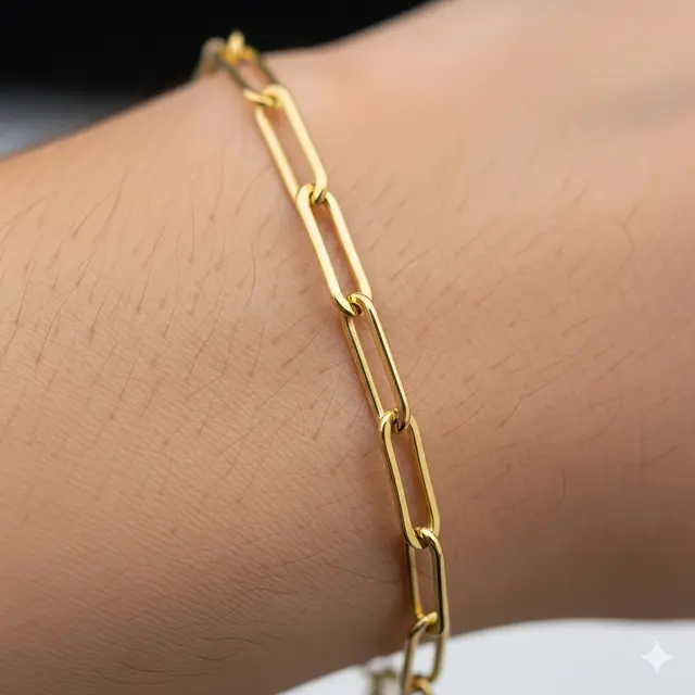 Gelang Paperclip Minimalis