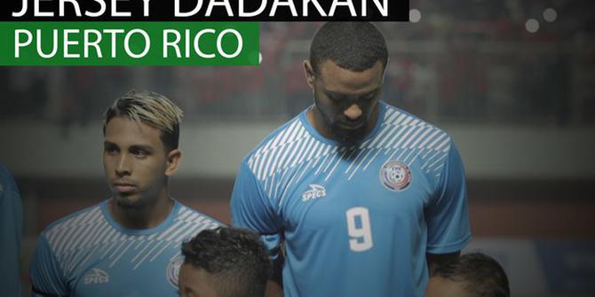 VIDEO: Ini Bentuk Jersey Dadakan Puerto Rico Saat Hadapi Timnas Indonesia