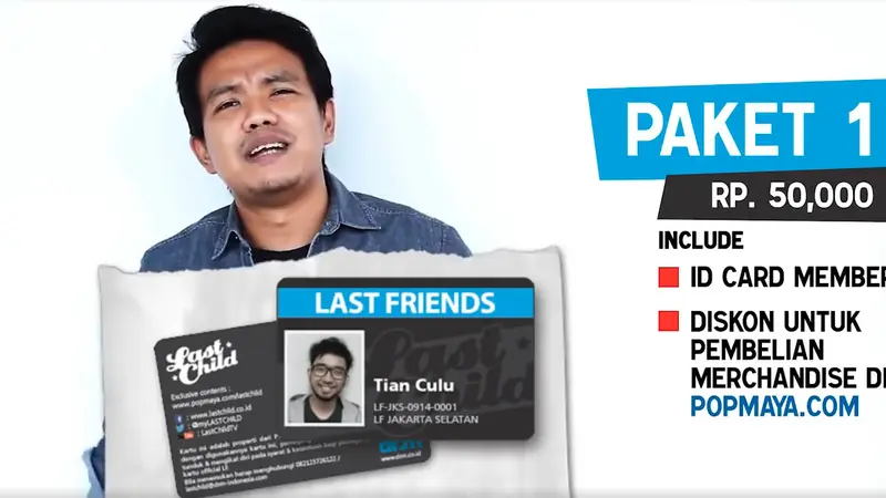 Pecinta Band Last Child? Yuk, Ikutan Last Friends Membership dan Nikmatin Banyak Keuntungannya. sumberfoto: Last Child