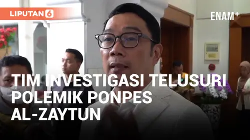 VIDEO: Ridwan Kamil buat Tim Investigasi Telusuri Ponpes Al-Zaytun bersama Tokoh Ulama dan Ormas Islam
