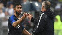 3. Nabil Fekir - Pasca ditolak Liverpool karena riwayat cedera, tak membuat pasaran dari gelandang Prancis ini menurun. Kali ini giliran Manchester United yang berupaya mendekati sang pemain untuk diboyong ke Old Trafford. (AFP/Franck Fife)