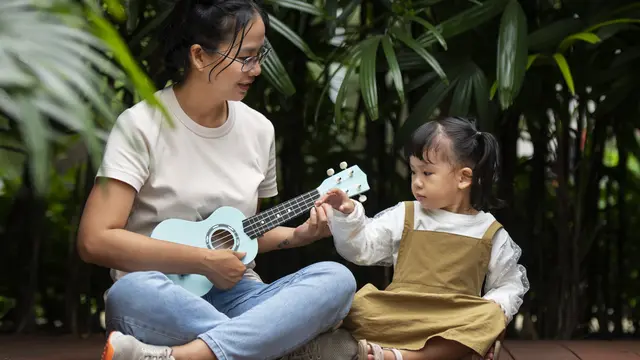 5 Manfaat Musik Tradisional Untuk Tumbuh Kembang Anak (photo by freepik.com)