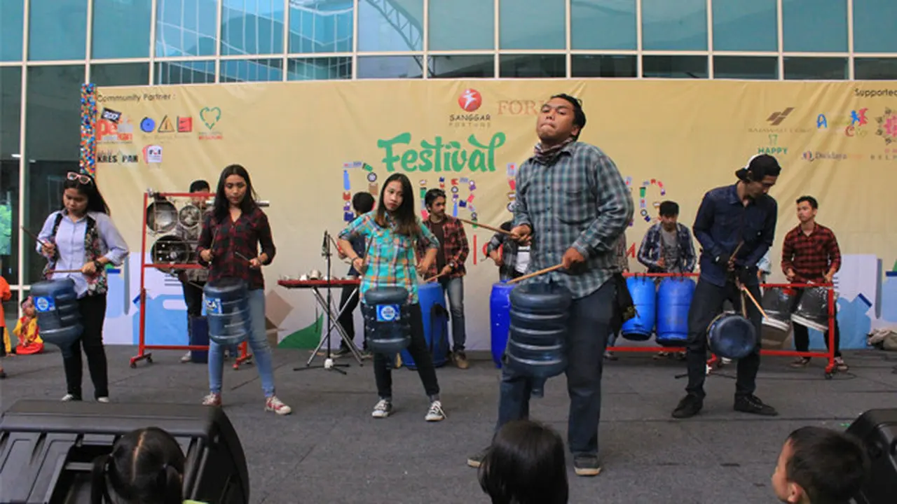 Hari Bumi, Sanggar Fortune Gelar Festival Daur Ulang