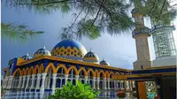 Masjid Agung As-Salam Lubuklinggau, Sumatra Selatan. (dok.Instagram @maas.lubuklinggau/https://www.instagram.com/p/CArNM4kH29s/Henry)