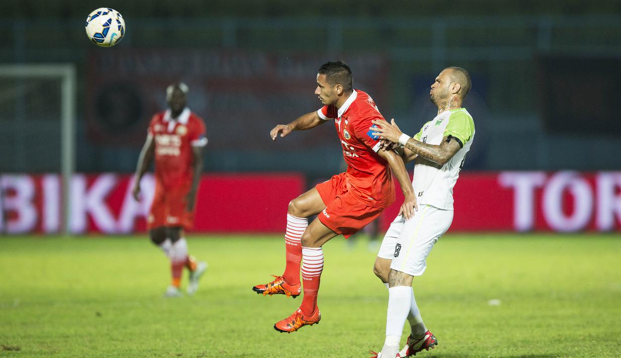Pada debutnya bersama Persija, Maitimo bermain efisien dan menghasilkan 1 gol dan 1 assist. (Bola.com/Vitalis Yogi Trisna)