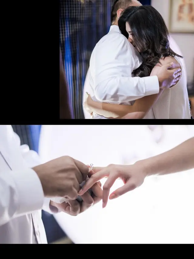 Momen Lamaran Romantis Ochi Rosdiana dan Kekasih