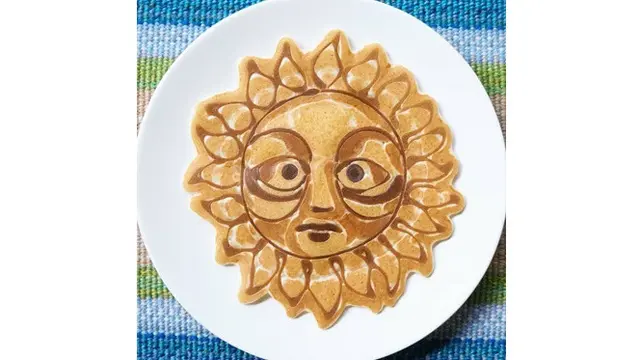 Pria Ini Buat Pancake Dengan Bentuk Menarik, 5 Hasilnya Bikin Takjub