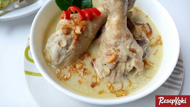 Resep opor ayam susu/resepkoki