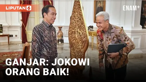 VIDEO: Ganjar Percaya Jokowi Dukung Sistem Demokrasi Baik di Pilpres 2024
