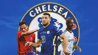 Chelsea - Saul Niguez, Mateo Kovacic, Raul Meireles (Bola.com/Adreanus Titus)