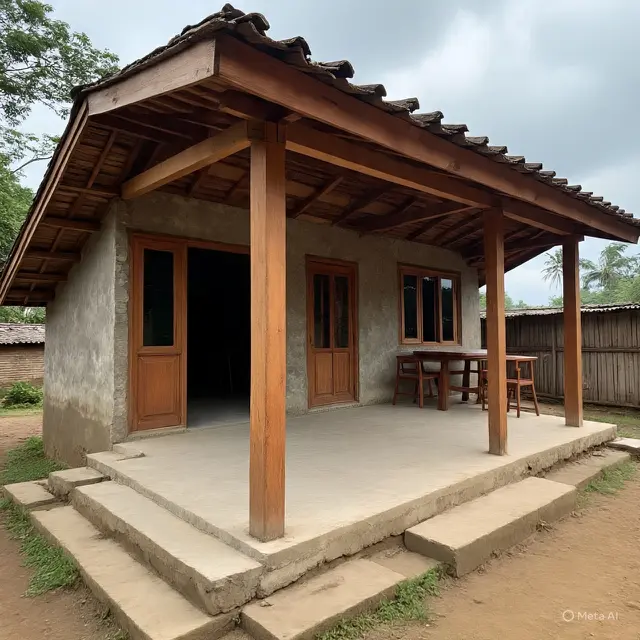 Model Rumah Sederhana Joglo