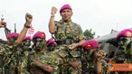 Citizen6, Pasuruan: Upacara pembaretan ini mrupakan salah satu tradisi khas Korps Marinir yang mengandung makna penting dan bersejarah bagi setiap prajurit Korps Marinir. (Pengirim: Marinir)