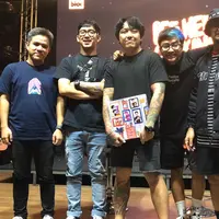 Ada sosok spesial yang turut berpartisipasi di album baru Pee Wee Gaskins. (Dok Universal Music Indonesia)