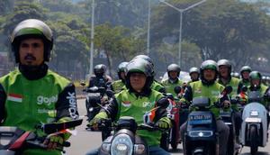 Ilustrasi ojek online (ojol). (Istimewa)