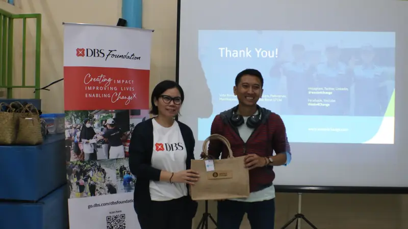 Waste4Change dan Bank DBS Indonesia Gelar Edukasi Literasi Keuangan