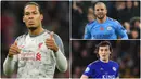 Peran bek sebagai tembok pertahan menjadi sangat vital bagi setiap klub. Sebagai benteng pertahan, para bek harus memiliki keunggulan dalam menjaga dan menghalau serangan pemain lawan. Berikut 5 bek garang di Premier League musim ini. (kolase foto AFP)