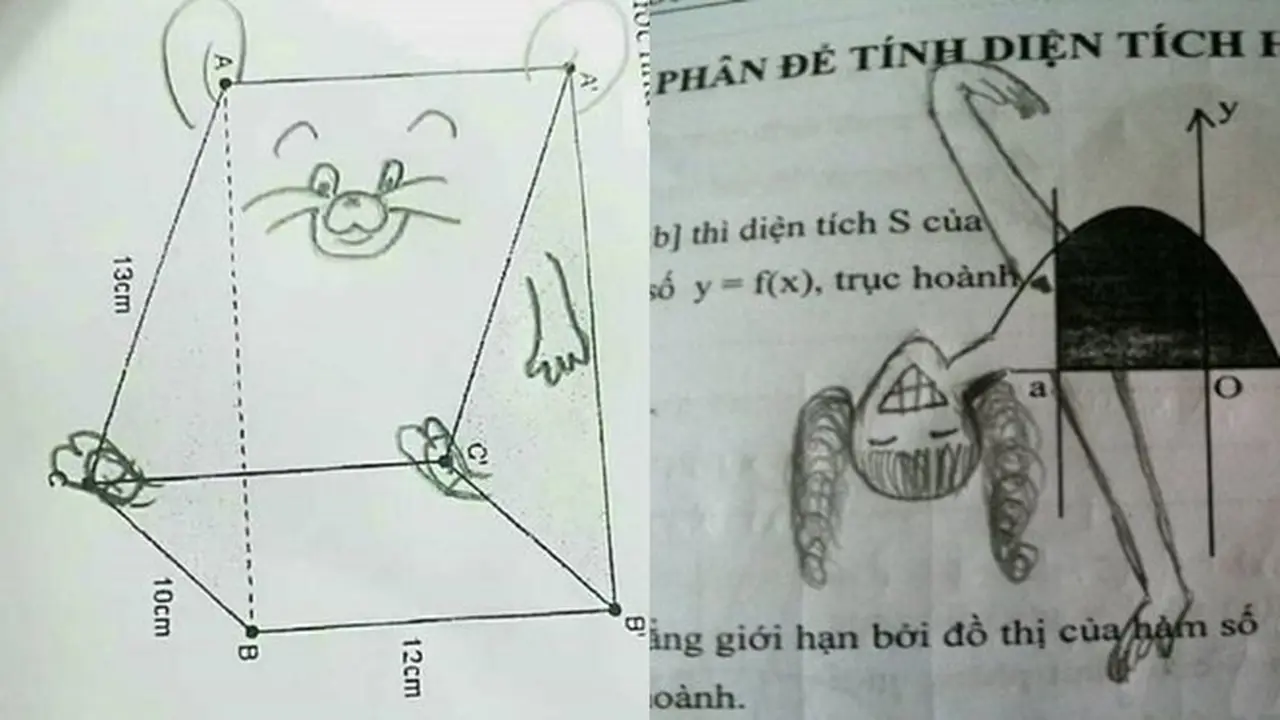 6 Coretan di Buku Pelajaran Matematika Ini Nyeleneh Banget