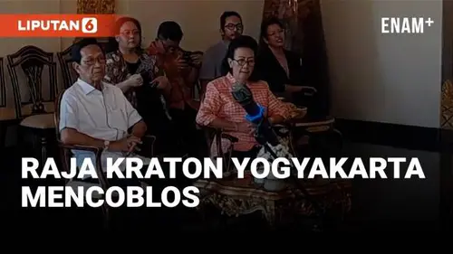 VIDEO: Sri Sultan Hamengku Buwono X Jadi Pemilih Pertama di TPS 12 Kraton