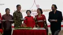 Perayaan HUT PDIP ke-42 dihadiri Presiden Joko Widodo, kader PDIP hadir, termasuk menteri Kabinet Indonesia Hebat, Jakarta, Sabtu (10/1/2015). (Liputan6.com/Johan Tallo) 