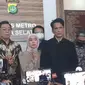 Lesti Kejora cabut laporan kasus KDRT Rizky Billar di Polres Metro Jakarta Selatan. Lesti mengungkapkan, anak menjadi alasan dirinya mencabut laporan polisi untuk suaminya. (Liputan6.com/Ady Anugrahadi)