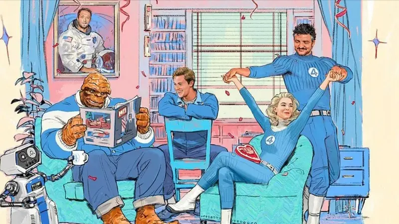 Marvel Rilis Cast Fantastic Four di Hari Valentine, Ada Pedro Pascal hingga Vanessa Kirby