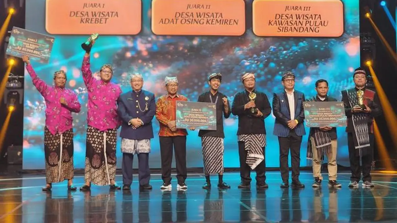 Desa Wisata Kemiren Banyuwangi Raih Anugerah Desa Wisata Indonesia 2024  (Istimewa)