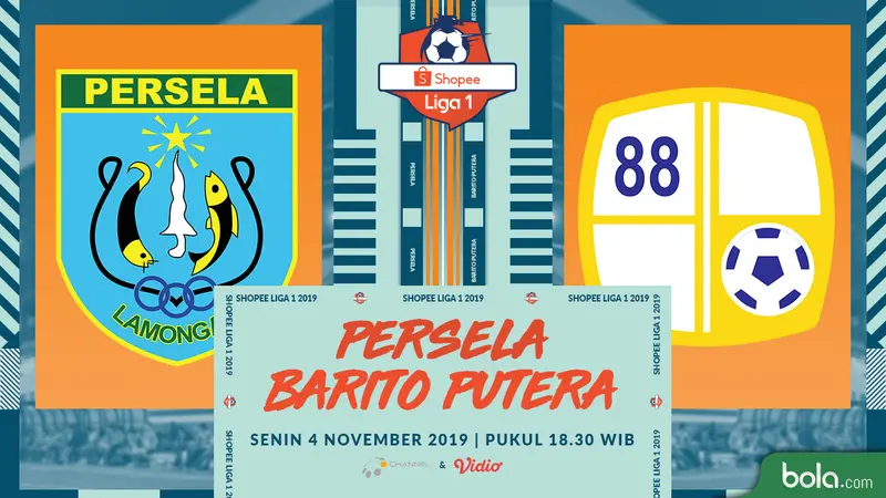 Persela Lamongan Vs Barito Putera