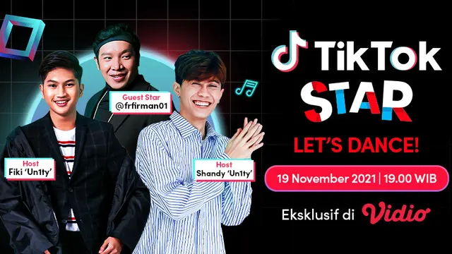 Saksikan Program TikTok Star di Vidio