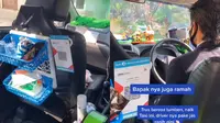 Agar Penumpang Betah, Sopir Taksi Ini Sediakan Hand Sanitizer hingga Snack