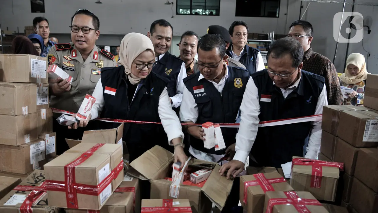 BPOM Ungkap Peredaran Obat dan Makanan Ilegal Senilai Rp 53 Miliar