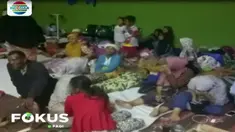 Akibat Banjir, membuat ratusan warga Brebes termasuk balita dan anak-anak mengungsi di posko pengungsian.