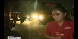 Detik - Detik Reporter TV Nasional Diseruduk Mayasari Bhakti