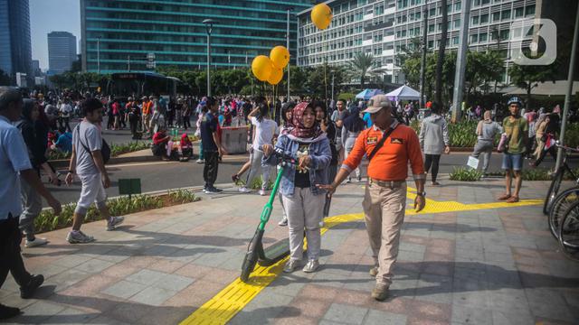 Skuter Listrik Dilarang Digunakan Saat CFD