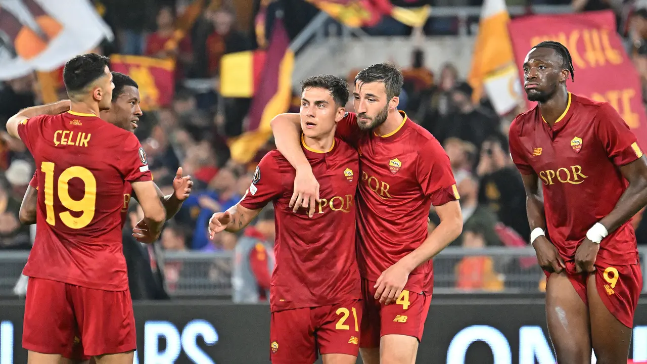 Foto: AS Roma Raih Kemenangan atas Bayer Leverkusen Melalui Gol Semata Wayang Edoardo Bove di Liga Europa