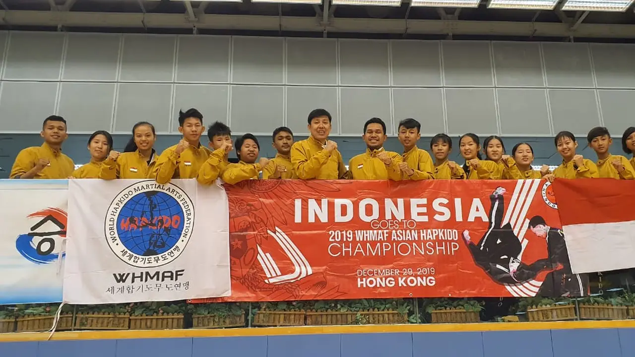 Indonesia Jadi Juara Umum Kejuaraan Hapkido Asia