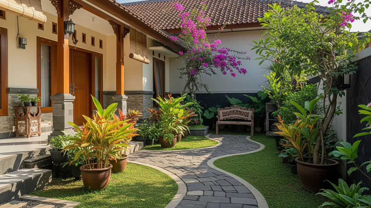 Cara Sederhana Percantik Eksterior Rumah Tanpa Renovasi Berlebihan/Gemini AI