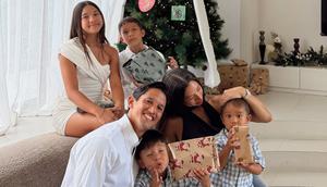 Potret Keluarga Artis Beda Agama Rayakan Natal (instagram/jenniferbachdim)