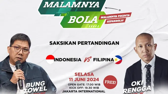 Oki Rengga di event Malamnya Bola (Dok. KLY)