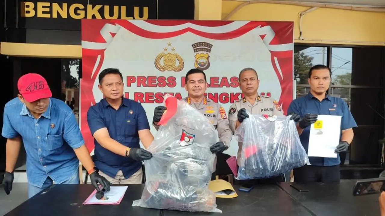 Polisi ungkap kasus pembunuhan relawan dapur SPPG. (Antara)