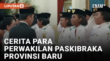 Anggota Paskibra Perwakilan 4 Provinsi Baru di Papua Siap Bertugas di Perayaan HUT RI ke-78