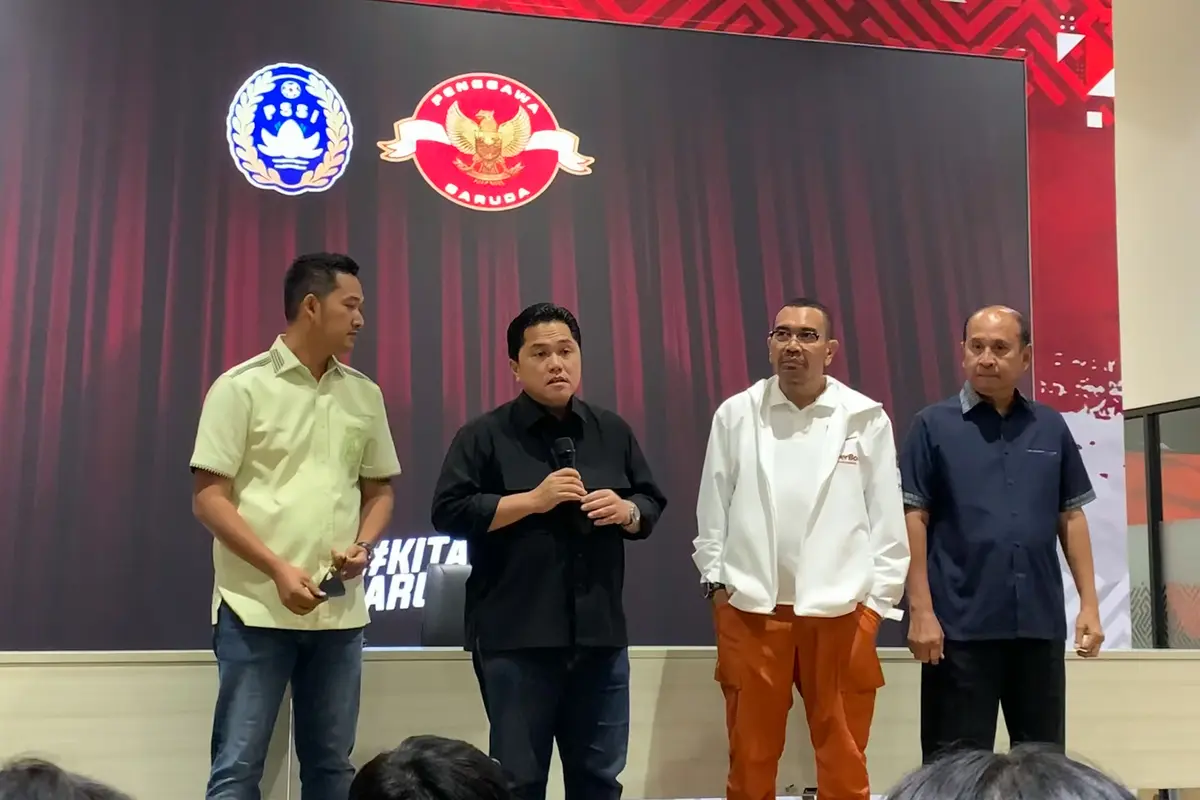 Ketua Umum PSSI Erick Thohir