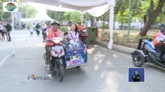 Ojek disabilitas siap mengangkut penumpang secara gratis menuju venue Asian Para Games 2018 di Gelora Bung Karno (GBK), Senayan, Jakarta.