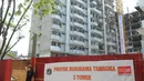 Rusunawa yang akan memiliki 16 lantai dan terdiri dari 514 unit ini diklaim merupakan rusunawa milik pemerintah pertama yang memiliki fasilitas lift, Jumat (16/5/14). (Liputan6.com/Herman Zakharia)