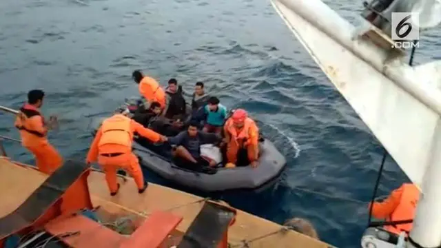VIDEO: Evakuasi Korban Gempa Lombok di Tiga Gili