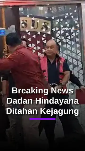 Resmi Tersangka, Dadan Hindayana Eks Kepala BGN Ditahan Kejaksaan Agung