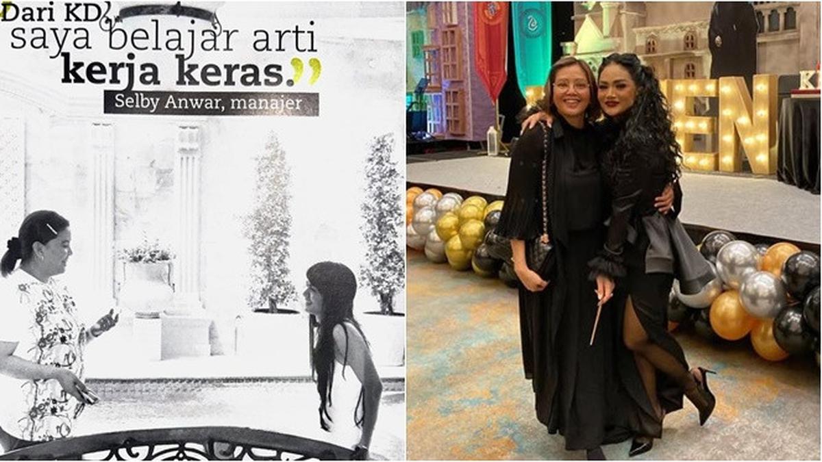 6 Potret Kenangan Krisdayanti dan Manajernya, Tutup Usia Setelah 32 Tahun Mengabdi